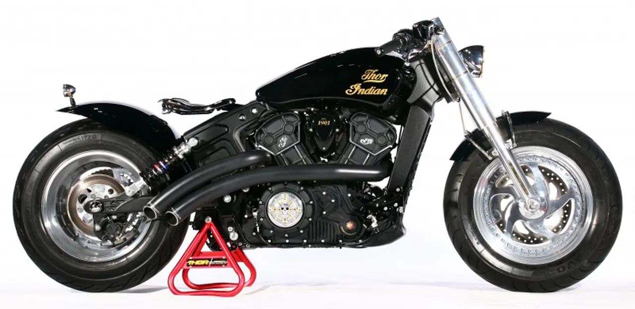 Thug - Indian Motorcycle Project Scout. Build a Legend. Motorcycle Live 2016