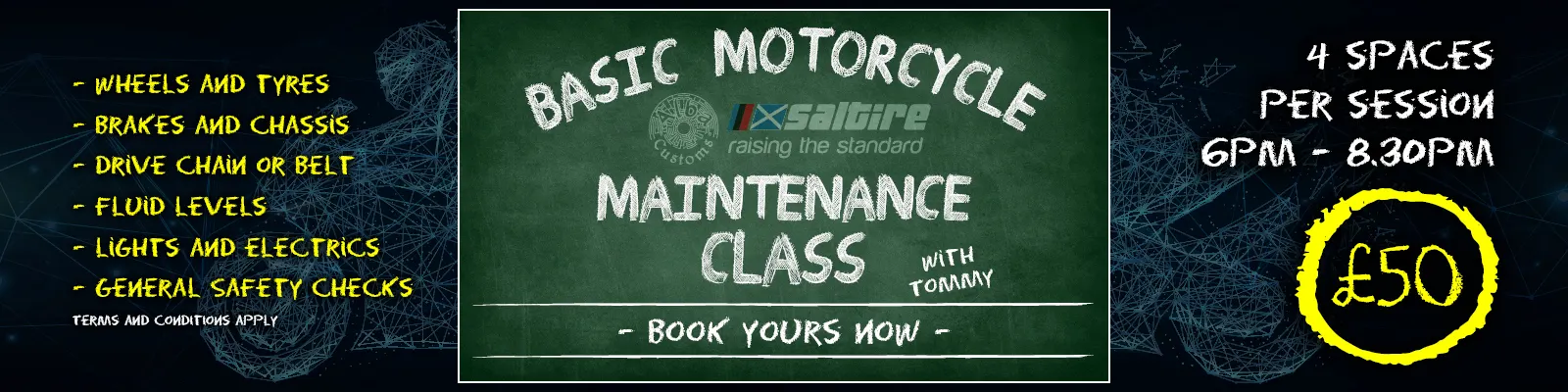 Basic Motorcycle Maintenance Class