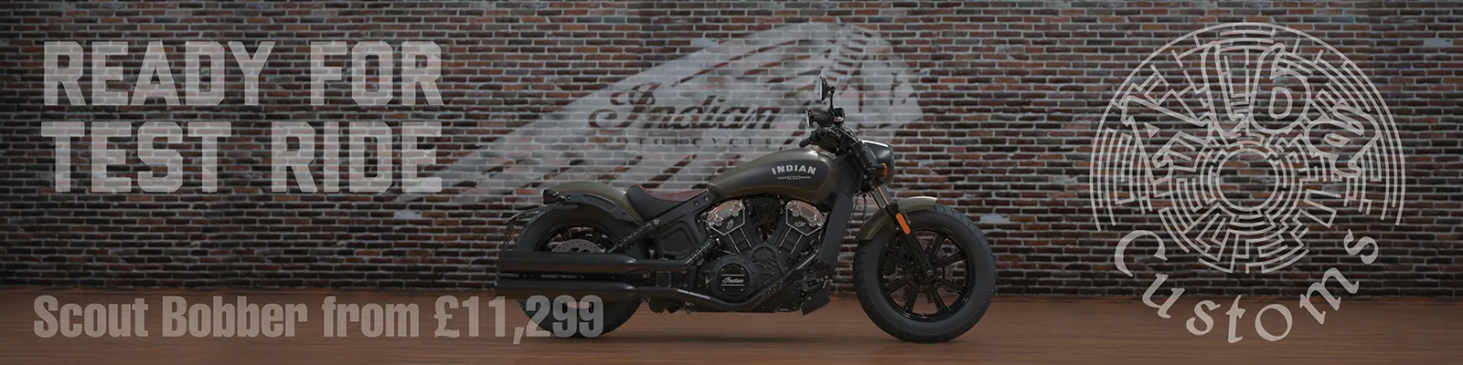 Indian Scout Bobber test ride